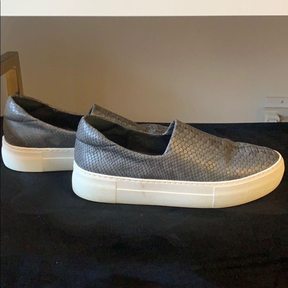 J/Slides Dark Grey Croc Ariana Slides - image 5